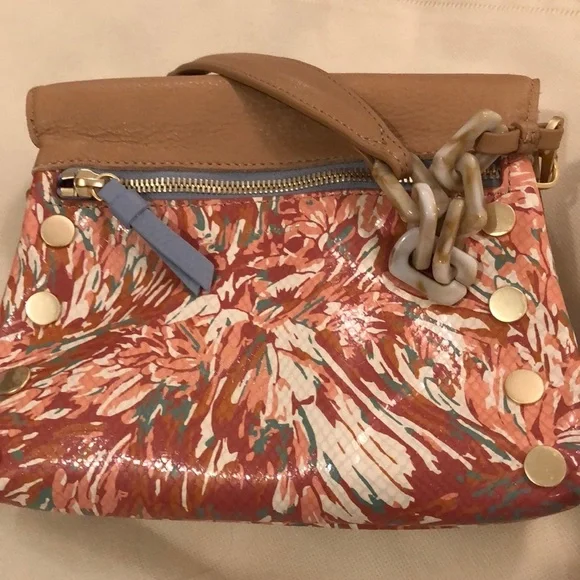 HAMMITT DILLON SMALL CLUTCH/SHOULDER/CB Garden Party Pink + 5 NORTH WALLET NWT - Picture 5 of 16